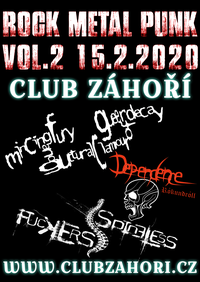 obrázek k akci Rock - Metal - Punk Koncert Vol.2 v Club Záhoří Prostějov