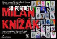obrázek k akci Výstava Milana Knížáka - 30 portrétů