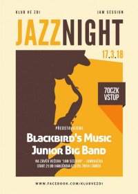 obrázek k akci Jazz Night - Blackbird's Music / Junior Big Band