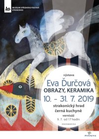 obrázek k akci Eva Ďurčová – obrazy, keramika