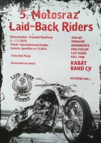 obrázek k akci 5. Motosraz Laid-Back Riders