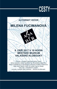 obrázek k akci Autorský večer: Milena Fucimanová