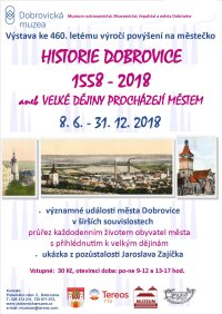 obrázek k akci Dobrovice 1558-2018 aneb velké dějiny procházejí městem