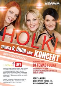 obrázek k akci Koncert Holki live 2019 + Retro party
