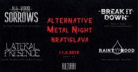 obrázek k akci Alternative Metal Night Bratislava