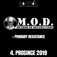 obrázek k akci M.O.D. METHOD OF DESTRUCTION | support: PRIMARY RESISTANCE