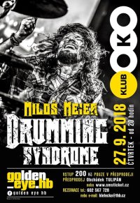obrázek k akci Miloš Meier - Drumming Syndrome, koncert série Golden_eye.hb