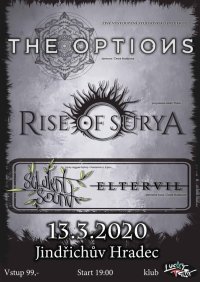 obrázek k akci The Options / Rise of Surya / Eltervil / Sukulent Sound