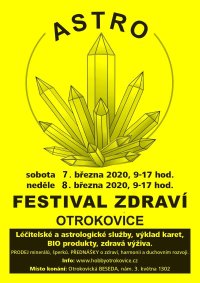 obrázek k akci Astro festival zdraví, Otrokovice, 7.-8.3.2020