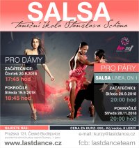 obrázek k akci Salsa pro páry a lady styling pro dámy