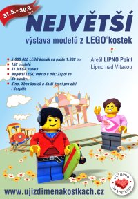 obrázek k akci Ujíždíme na kostkách - největší výstava LEGO modelů v ČR