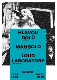 obrázek k akci Koncert Hlavou Dolů, Mangold a Loud Laboratory
