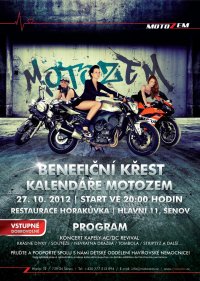 obrázek k akci Benefiční křest kalendáře MotoZem
