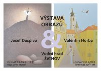 obrázek k akci Josef Duspiva a Valentin Horba vystavují na Švihově