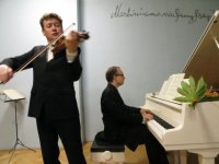 obrázek k akci Houslista Ivan Ženatý a klavírista Martin Kasík zahrají v rodišti Bohuslava Martinů