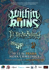obrázek k akci Within The Ruins + Fit For An Autopsy + TLTSOF + Phinehas