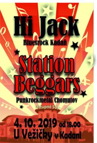 obrázek k akci Hi Jack a Station Beggars U Věžičky