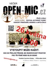 obrázek k akci Festival autorské tvorby | OPEN-MIC.cz | Přijď a hraj!