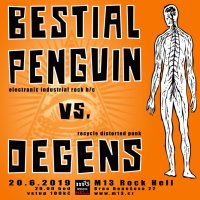 obrázek k akci Koncert Bestial Penguin + Degens