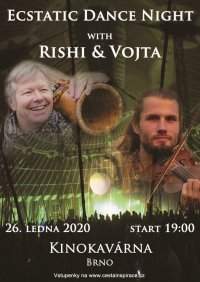 obrázek k akci Ecstatic Dance Night s Vojtou Violinist & Rishim Vlote
