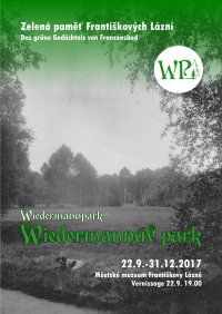 obrázek k akci 22. 9. – 31. 12. 2017 - MUZEUM - Výstava: Wiedermannův park – Zelená paměť Františkových Lázní
