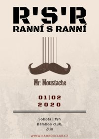 obrázek k akci R´s´R a Mr. Moustache v Bamboo Zlín