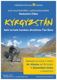 obrázek k akci Kyrgyzstán: Sám na kole horskou divočinou Ťan Šanu - ZRUŠENO!!!